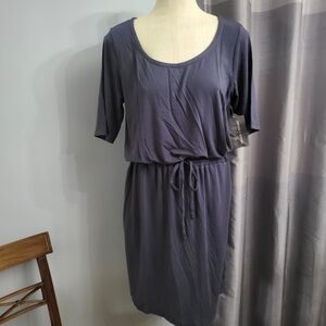 Threads 4 Thought Blue Midi Dress